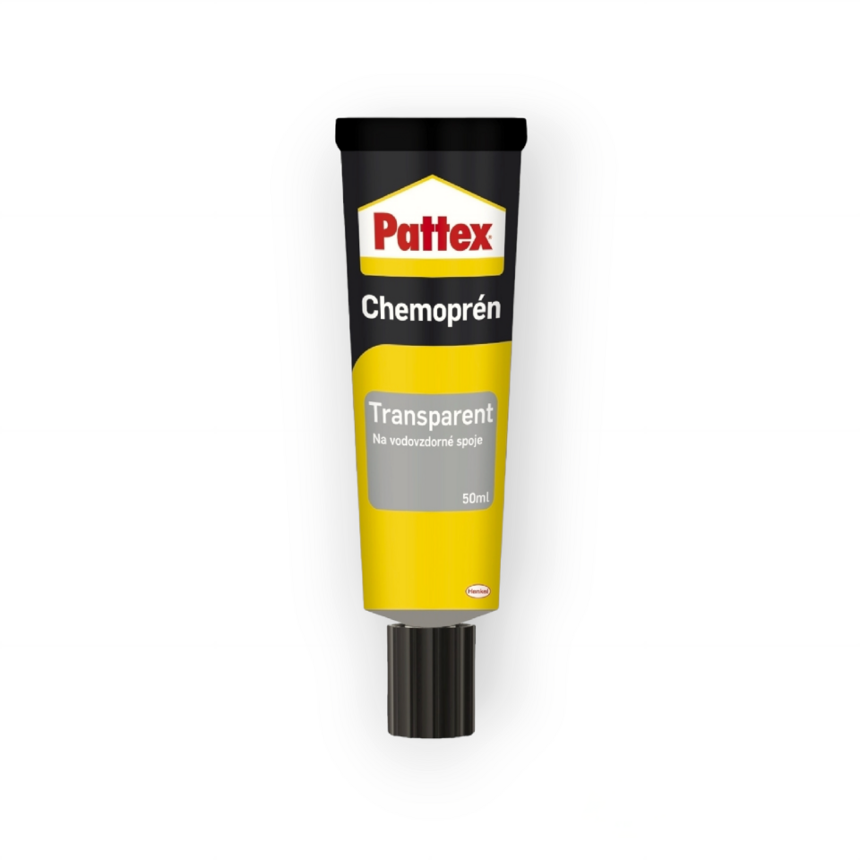 Skaidrūs poliuretaniniai klijai Pattex Chemopren Transparent, 50ml