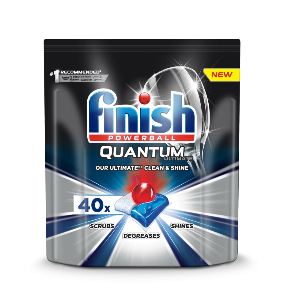 Tabletės indaplovėms FINISH Quantum Ultimate, 40 vnt.